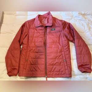L.L Bean Red/Pink Puffer Jacket